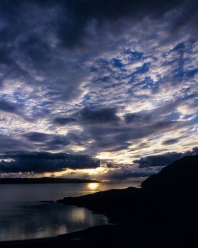 Sunset at Camus nan Gael