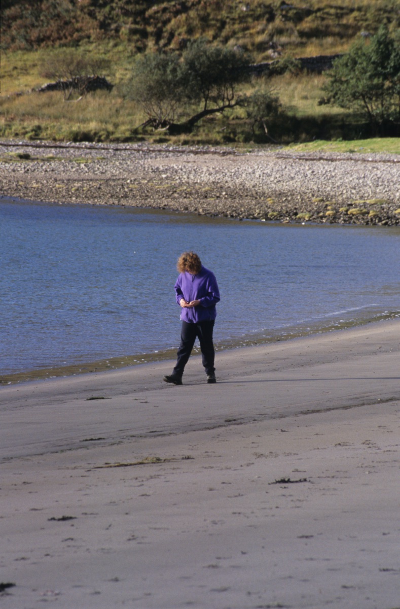 On the beach at Camus nan Gael