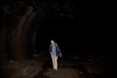 From the depths of the tunnel