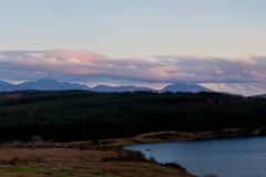 Sunset over Arran